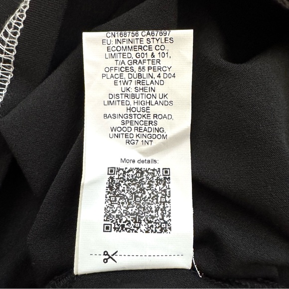 SUMWON for SHEIN fitted short sleeve top, size M, NWT - Picture 9 of 9